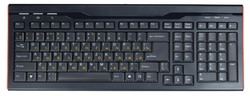  Oklick 420 M Multimedia Keyboard Black USB