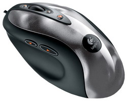  Logitech MX 518 Optical Gaming Mouse Metallic-Black USB