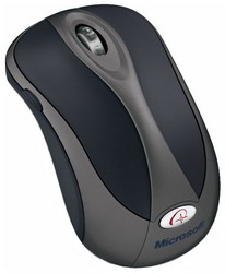  Microsoft Wireless Notebook Optical Mouse 4000 Black USB