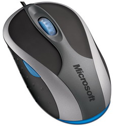  Microsoft Notebook Optical Mouse 3000 Black-Grey USB