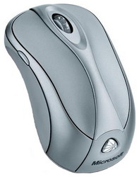  Microsoft Wireless Notebook Laser Mouse 6000 Silver USB