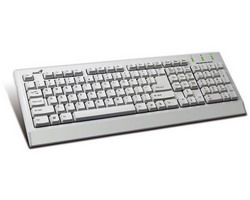  Genius KB-06X2 White PS/2