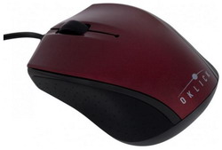  Oklick 525 XS Optical Mouse Red-Black USB