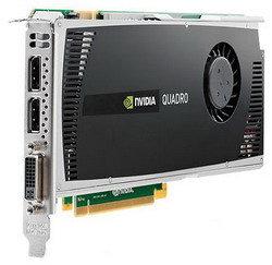  HP Quadro 4000 375 Mhz PCI-E 2.0 2048 Mb 2800 Mhz 256 bit DVI