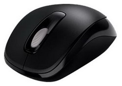  Microsoft Wireless Mobile Mouse 1000 Black USB