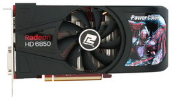  PowerColor Radeon HD 6850 775 Mhz PCI-E 2.1 1024 Mb 4000 Mhz 256 bit 2xDVI HDMI HDCP