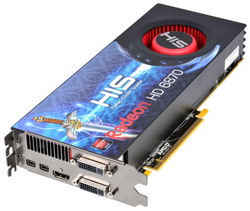  HIS Radeon HD 6870 900 Mhz PCI-E 2.1 1024 Mb 4200 Mhz 256 bit 2xDVI HDMI HDCP