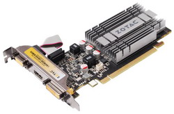  Zotac GeForce 8400 GS 520 Mhz PCI-E 1024 Mb 667 Mhz 64 bit DVI HDMI HDCP