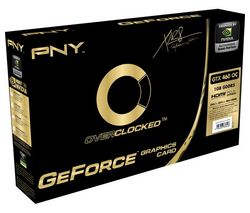  PNY GeForce GTX 460 675 Mhz PCI-E 2.0 1024 Mb 3600 Mhz 256 bit 2xDVI Mini-HDMI HDCP