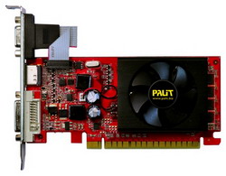  Palit GeForce 8400 GS 567 Mhz PCI-E 1024 Mb 1000 Mhz 64 bit DVI HDMI HDCP