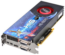  HIS Radeon HD 6870 920 Mhz PCI-E 2.1 1024 Mb 4480 Mhz 256 bit 2xDVI HDMI HDCP