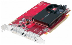  Lenovo FirePro V3700 800Mhz PCI-E 2.0 256Mb 1900Mhz 256 bit 2xDVI