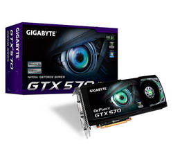  Gigabyte GeForce GTX 570 732Mhz PCI-E 2.0 1280Mb 3800Mhz 320 bit 2xDVI Mini-HDMI HDCP