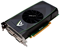  PNY GeForce GTS 450 783Mhz PCI-E 2.0 1024Mb 3608Mhz 128 bit 2xDVI Mini-HDMI HDCP Cool