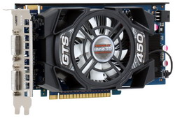  InnoVISION GeForce GTS 450 783Mhz PCI-E 2.0 512Mb 3608Mhz 128 bit 2xDVI Mini-HDMI HDCP