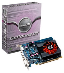  InnoVISION GeForce GT 440 810Mhz PCI-E 2.0 1024Mb 3200Mhz 128 bit DVI HDMI HDCP