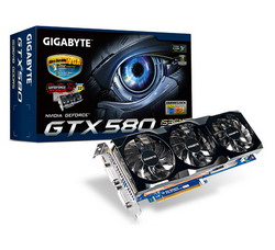  Gigabyte GeForce GTX 580 795Mhz PCI-E 2.0 1536Mb 4008Mhz 384 bit 2xDVI Mini-HDMI HDCP