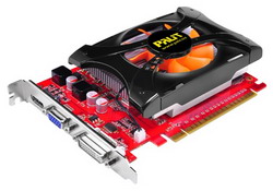  Palit GeForce GT 440 810Mhz PCI-E 2.0 1024Mb 3200Mhz 128 bit DVI HDMI HDCP