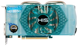  HIS Radeon HD 6850 820Mhz PCI-E 2.1 1024Mb 4400Mhz 256 bit 2xDVI HDMI HDCP