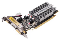  Zotac GeForce 8400 GS 520Mhz PCI-E 512Mb 667Mhz 64 bit DVI HDMI HDCP