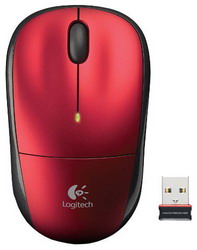  Logitech Wireless Mouse M215 Red USB