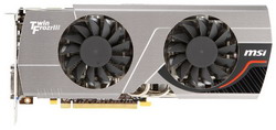  MSI Radeon HD 6950 800Mhz PCI-E 2.1 2048Mb 5000Mhz 256 bit 2xDVI HDMI HDCP Twin Frozr III