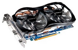  Gigabyte GeForce GTX 560 830Mhz PCI-E 2.0 1024Mb 4008Mhz 256 bit 2xDVI Mini-HDMI HDCP