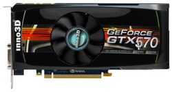  InnoVISION GeForce GTX 570 732Mhz PCI-E 2.0 1280Mb 3800Mhz 320 bit 2xDVI HDMI HDCP