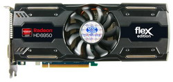  Sapphire Radeon HD 6950 800Mhz PCI-E 2.1 2048Mb 5000Mhz 256 bit 2xDVI HDMI HDCP Flex