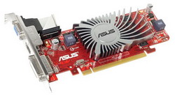  Asus Radeon HD 6450 625Mhz PCI-E 2.1 512Mb 1100Mhz 32 bit DVI HDMI HDCP