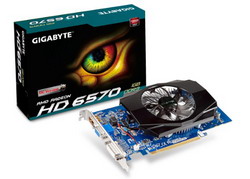  Gigabyte Radeon HD 6570 670Mhz PCI-E 2.1 1024Mb 1600Mhz 128 bit DVI HDMI HDCP