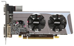  MSI Radeon HD 6570 650Mhz PCI-E 2.1 1024Mb 1800Mhz 128 bit DVI HDMI HDCP