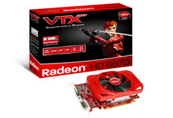  VTX3D Radeon HD 6670 800Mhz PCI-E 2.1 1024Mb 4000Mhz 128 bit DVI HDMI HDCP