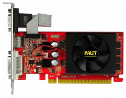  Palit GeForce GT 520 810Mhz PCI-E 2.0 1024Mb 1070Mhz 64 bit DVI HDMI HDCP