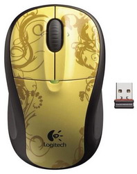  Logitech M305 GOLD TENDRILS USB