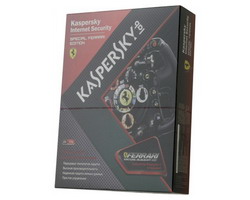 Kaspersky Internet Security Special FERRARI 2011 Rus 1-Desktop 1 year Base Box