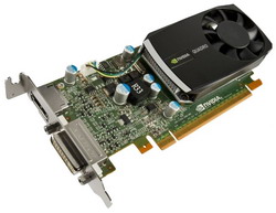  PNY Quadro 400 PCI-E 2.0 512Mb 64 bit DVI