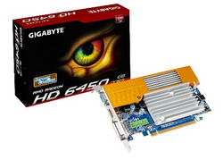  Gigabyte Radeon HD 6450 625Mhz PCI-E 2.1 1024Mb 1600Mhz 64 bit DVI HDMI HDCP