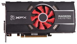  XFX Radeon HD 6790 840Mhz PCI-E 2.1 1024Mb 4200Mhz 256 bit 2xDVI HDMI HDCP DP