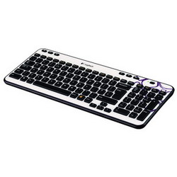  Logitech Wireless Keyboard K360 Purple Pebbles USB