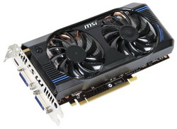  MSI GeForce GTX 560 810Mhz PCI-E 2.0 1024Mb 4000Mhz 256 bit 2xDVI Mini-HDMI HDCP