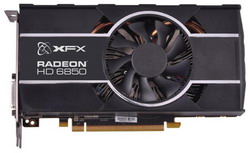  XFX Radeon HD 6850 775Mhz PCI-E 2.1 1024Mb 4000Mhz 256 bit 2xDVI HDMI HDCP