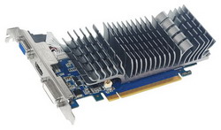  Asus GeForce GT 520 810Mhz PCI-E 2.0 512Mb 1200Mhz 32 bit DVI HDMI HDCP