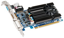  Gigabyte GeForce GT 520 810Mhz PCI-E 2.0 1024Mb 1333Mhz 64 bit DVI HDMI HDCP