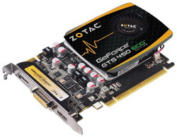  Zotac GeForce GTS 450 600Mhz PCI-E 2.0 1024Mb 1333Mhz 128 bit DVI HDMI HDCP