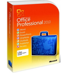 Microsoft Office Pro 2010 32/64 bit Russian DVD