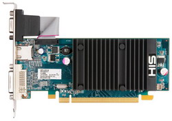  HIS Radeon HD 5450 650Mhz PCI-E 2.1 512Mb 1000Mhz 32 bit DVI HDMI HDCP