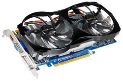  Gigabyte GeForce GTX 550 Ti 970Mhz PCI-E 2.0 1024Mb 4200Mhz 192 bit DVI HDMI HDCP