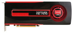  Sapphire Radeon HD 7970 925Mhz PCI-E 3.0 3072Mb 5500Mhz 384 bit DVI HDMI