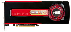  HIS Radeon HD 7970 925Mhz PCI-E 3.0 3072Mb 5500Mhz 384 bit DVI HDMI HDCP